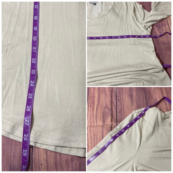 JM Collection 3/4 Sleeve Top - Picture 10 of 10